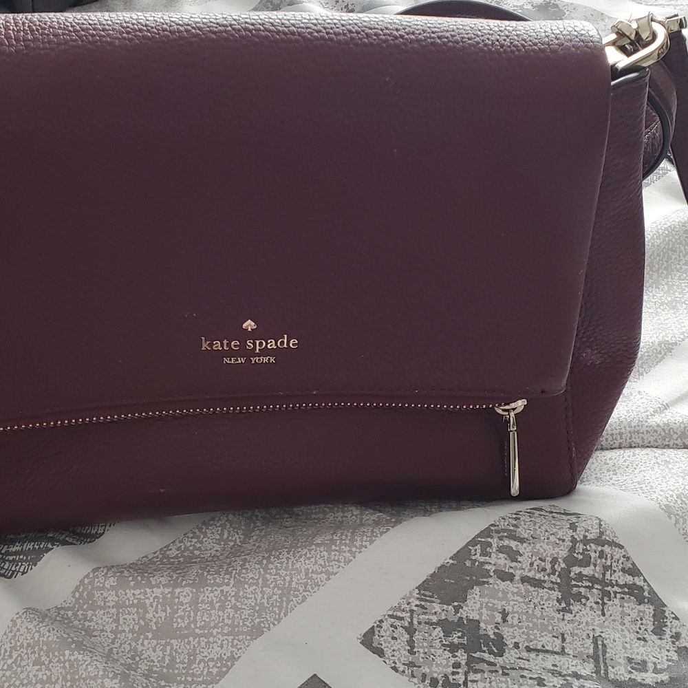 Kate Spade Deep Purple Crossbody Bag